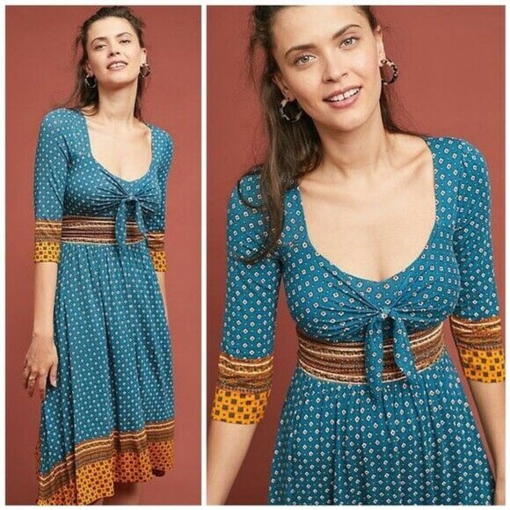 Maeve Anthropologie Boho Dress